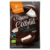 Noix de coco lyophilisée au chocolat noir sans gluten BIO 50 g - LANDGARTEN